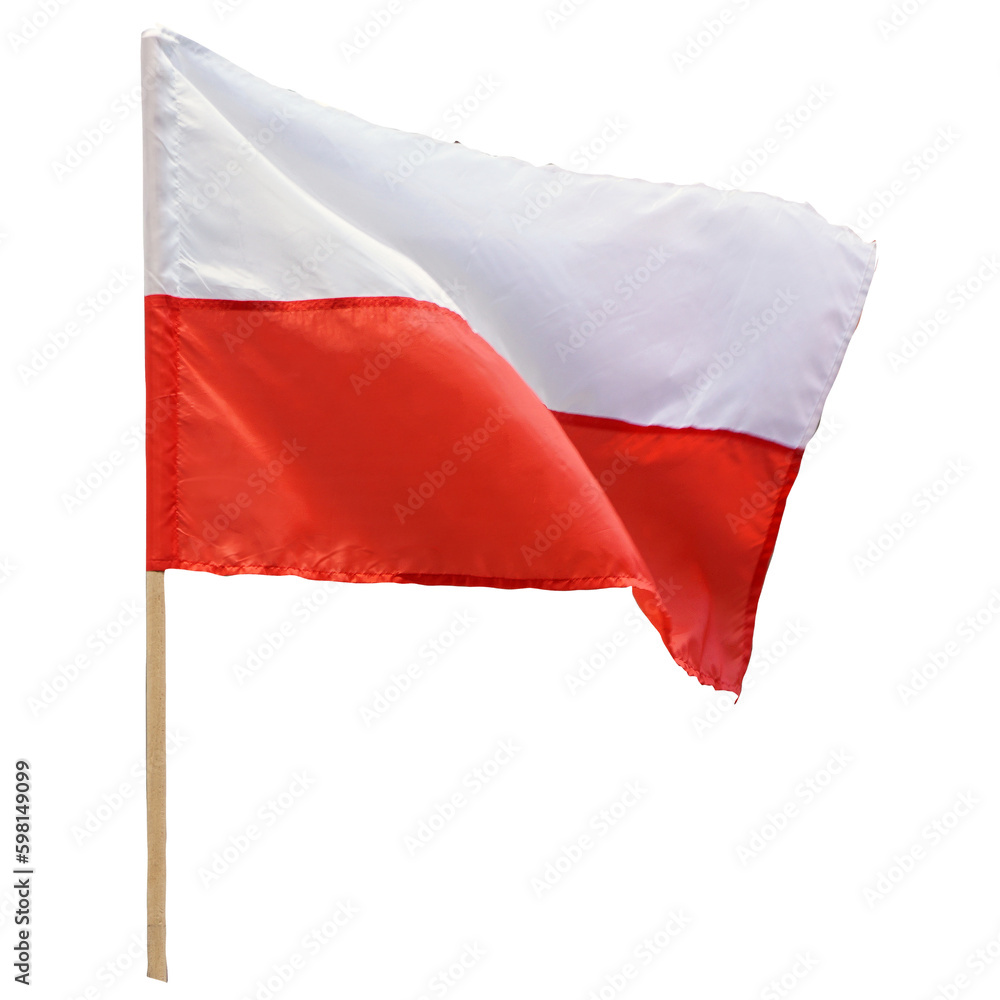 Flaga Polski, Polska, barwy narodowe, Polish flag, Poland, national colors - obrazy, fototapety, plakaty 