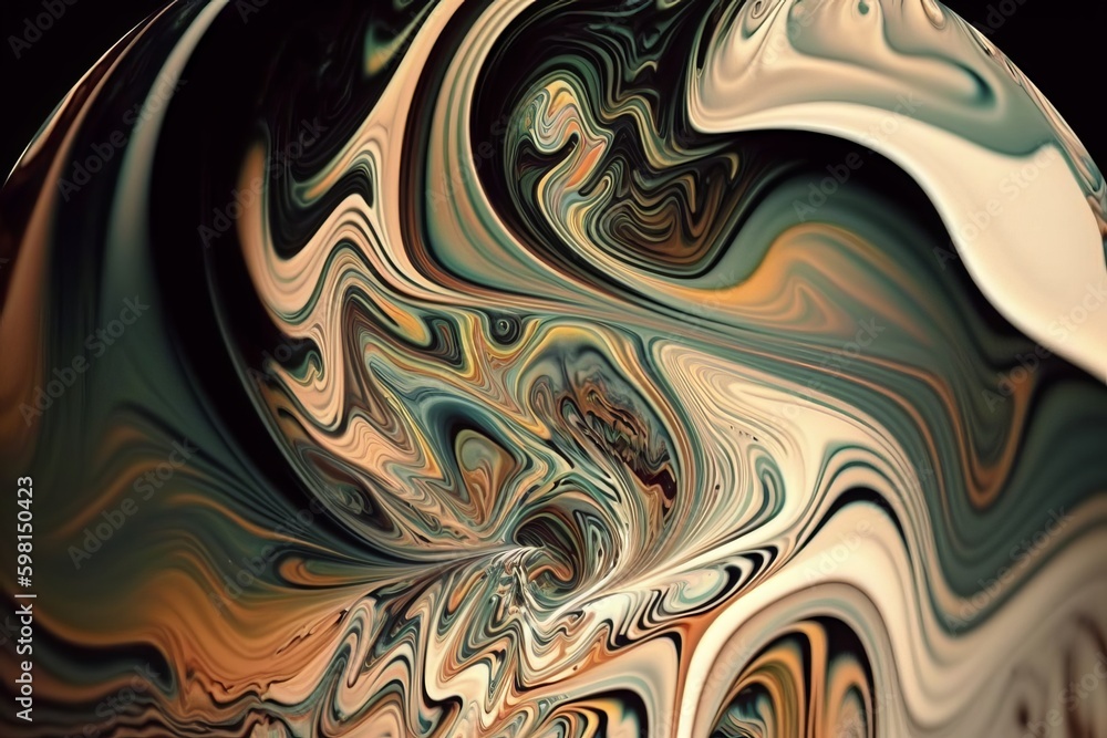 Exploring the Art of Marbling - Generative AI Exploring the Art of Marbling - Generative AI