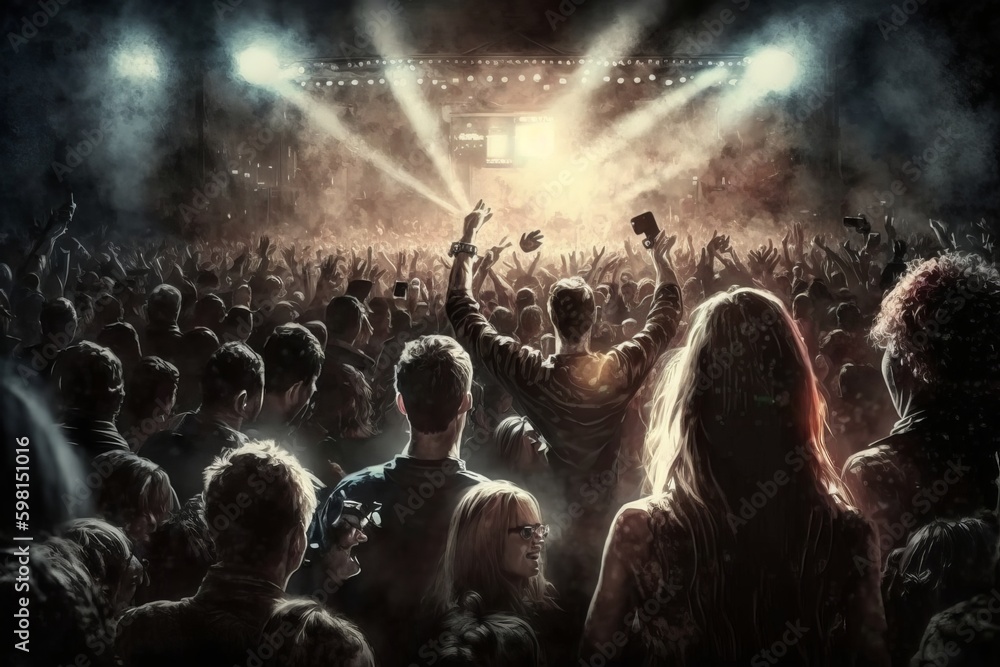 The Ultimate Rock Concert Experience - Generative AI