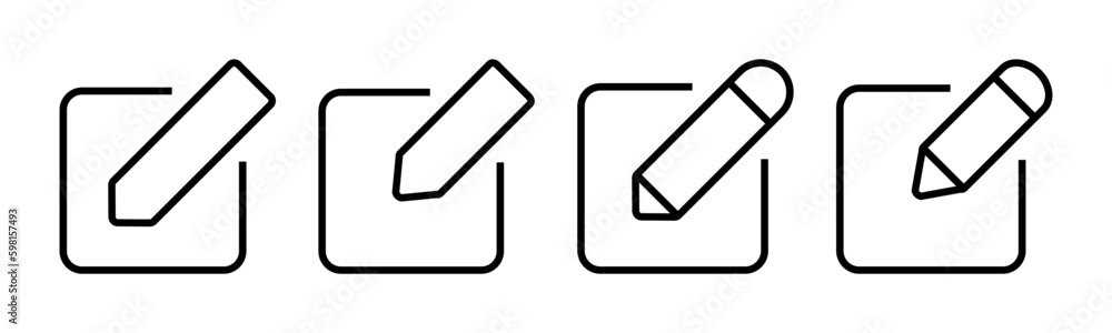 Edit icon vector illustration. edit document sign and symbol. edit text icon. pencil. sign up Edit icon vector illustration. edit document sign and symbol. edit text icon. pencil. sign up