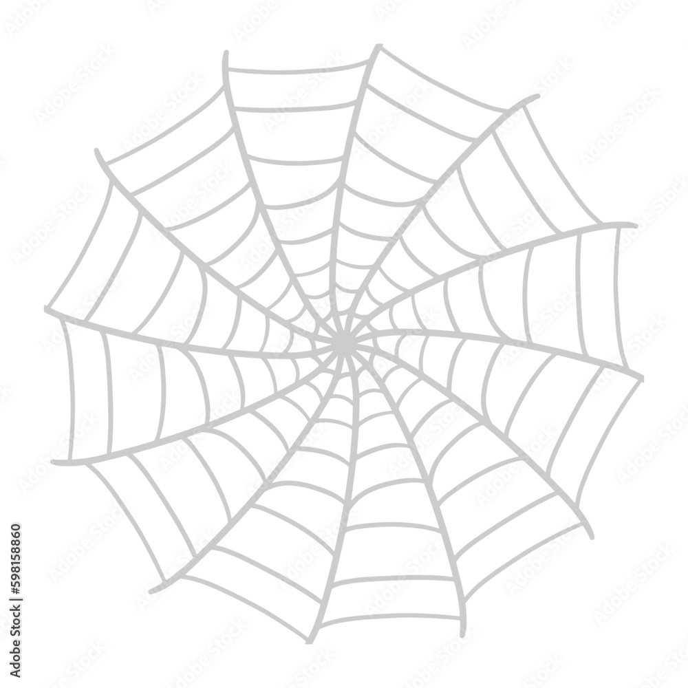Obraz premium Spider web vector for your graphic element