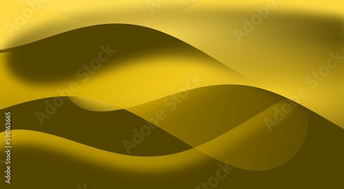 abstract  gold waves background