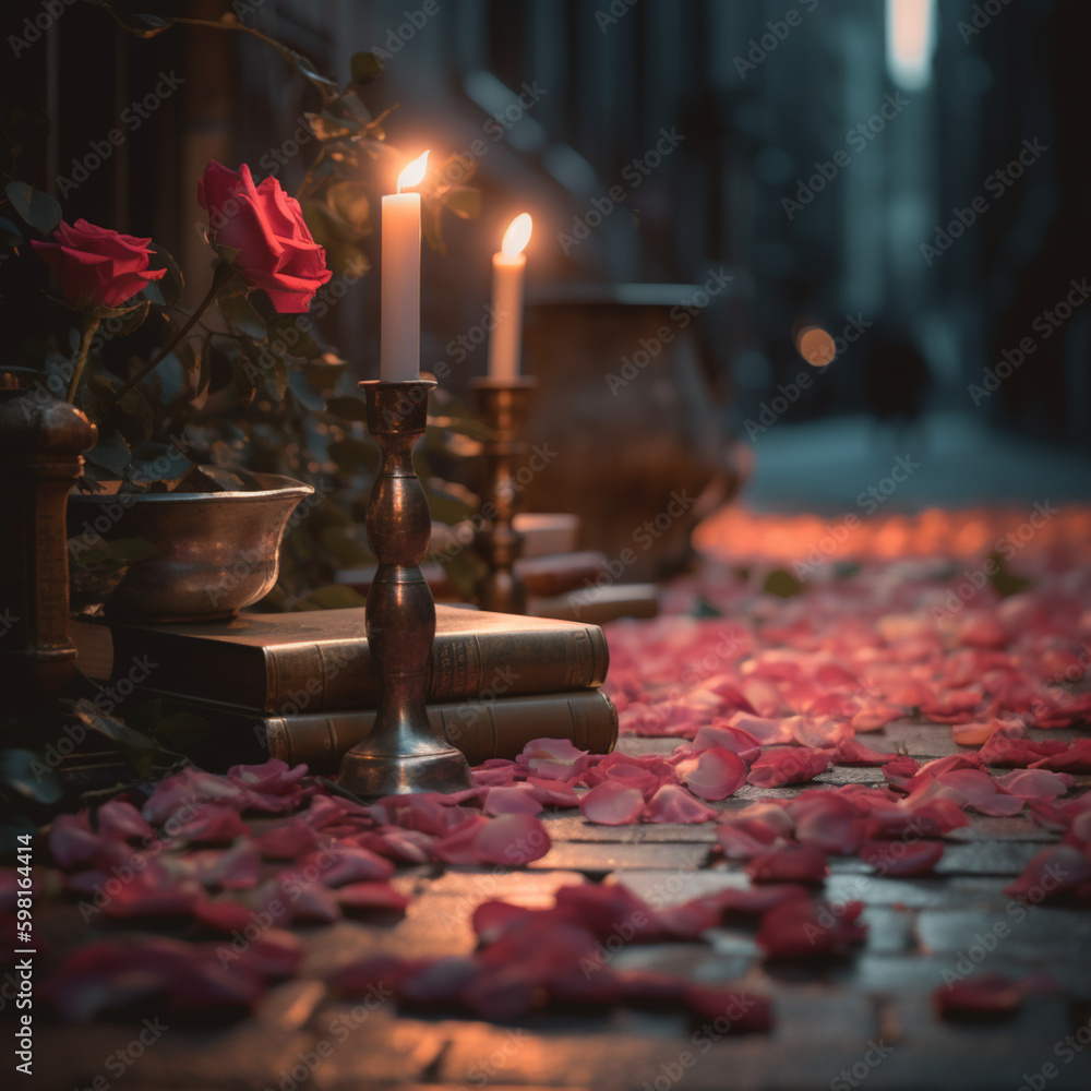 Realistic Beauty and the Beast Fairytale Themed Midjourney AI Digital Art Images Realistic Beauty and the Beast Fairytale Themed Midjourney AI Digital Art Images