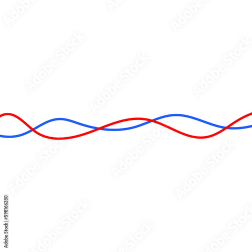 Wires, great design for any purposes. Electricity equipment. Vector illustration. 