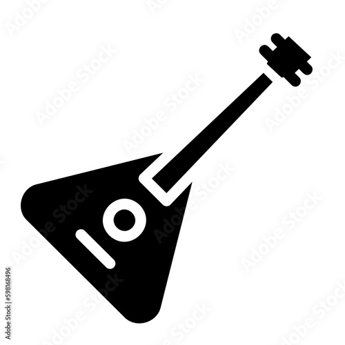 balalaika glyph icon