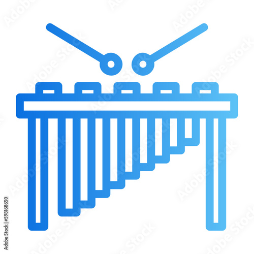 marimba gradient icon