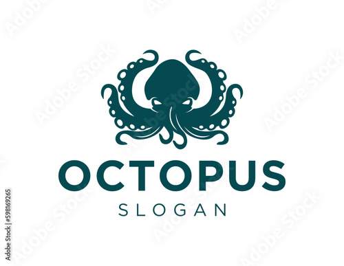 Logo about Octopus on a white background. created using the CorelDraw application.