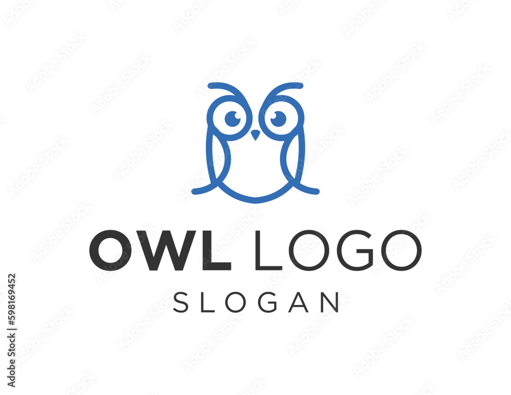 Logo about Owl on a white background. created using the CorelDraw application. Logo about Owl on a white background. created using the CorelDraw application.