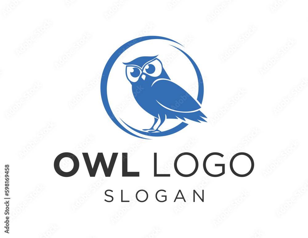 Logo about Owl on a white background. created using the CorelDraw application. Logo about Owl on a white background. created using the CorelDraw application.