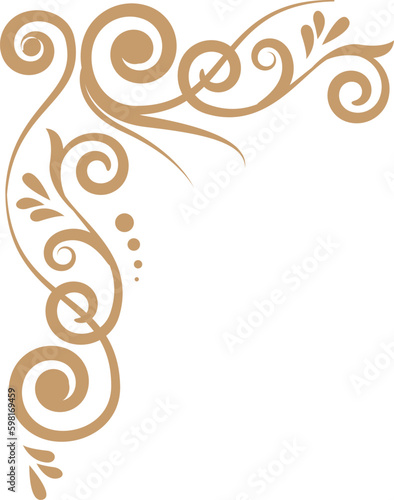 cornering frame, vintage, decoration, frame, ornament, vintage