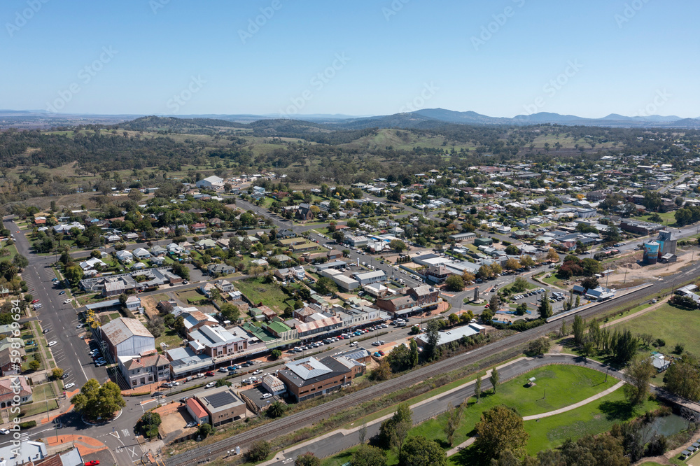 The New South Wales town of   Quirindi