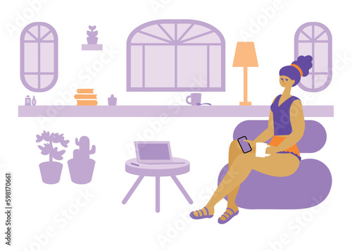 trip_travel_girls_relax time：ルームウェアでリラックスタイムを過ごす女性たち