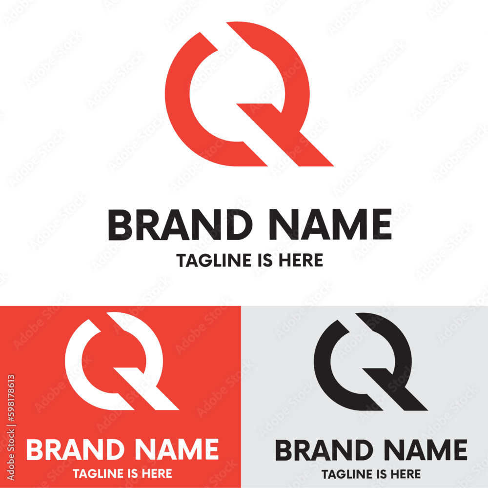 Creative modern q letter logo
Creative modern q letter logo