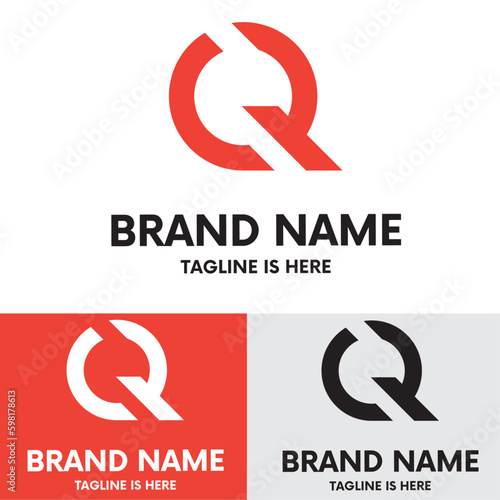 Creative modern q letter logo 