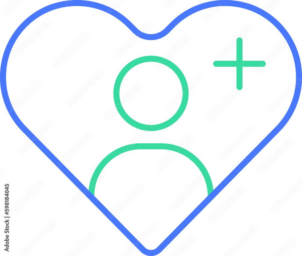 Service mind line icon Service mind line icon