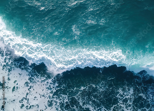 Fototapeta Naklejka Na Ścianę i Meble -  waves on the sea