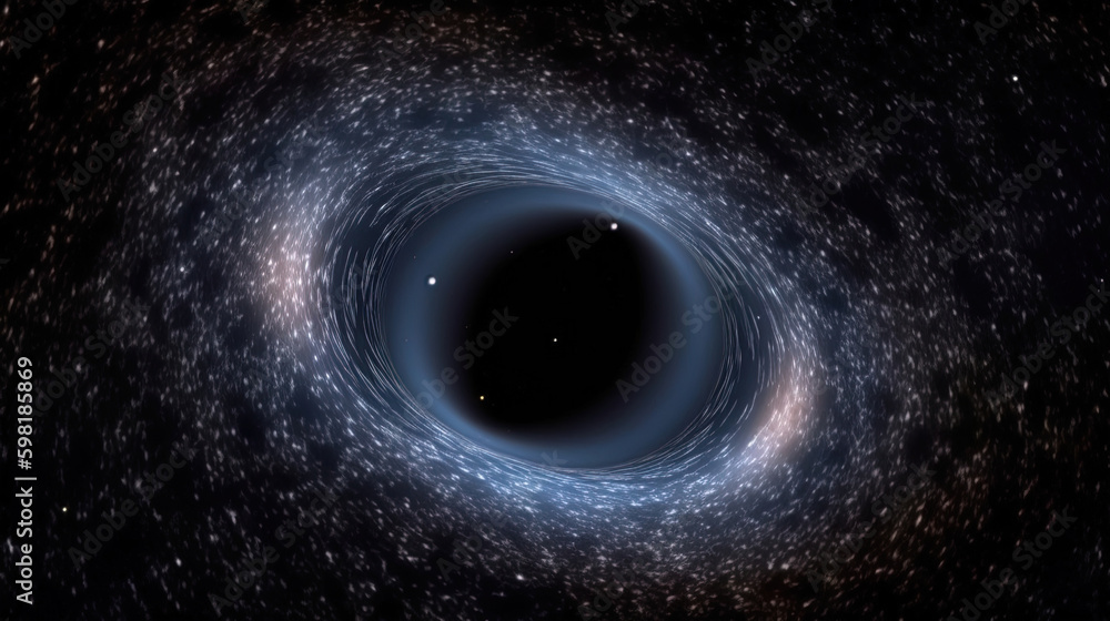 spiral galaxy in space. Generative Ai spiral galaxy in space. Generative Ai