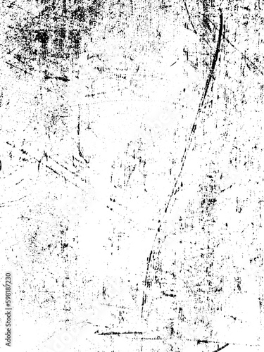 Grunge texture background vector, textured grungy black vintage design element in old distressed paper or border illustration, scratches grime and grungy lines for transparent photo overlay template © Arlenta Apostrophe