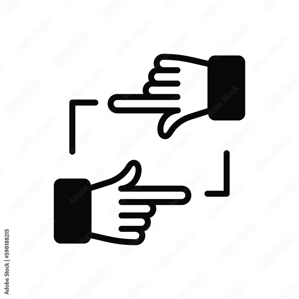 focus icon design with white background stock illustration focus icon design with white background stock illustration