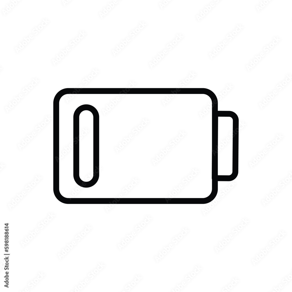 battery low icon design with white background stock illustration battery low icon design with white background stock illustration