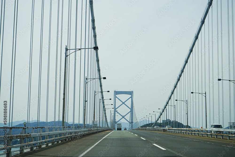 Oonaruto Bridge in-between Tokushima and Hyogo, Japan - 日本 兵庫 徳島 大鳴門橋	