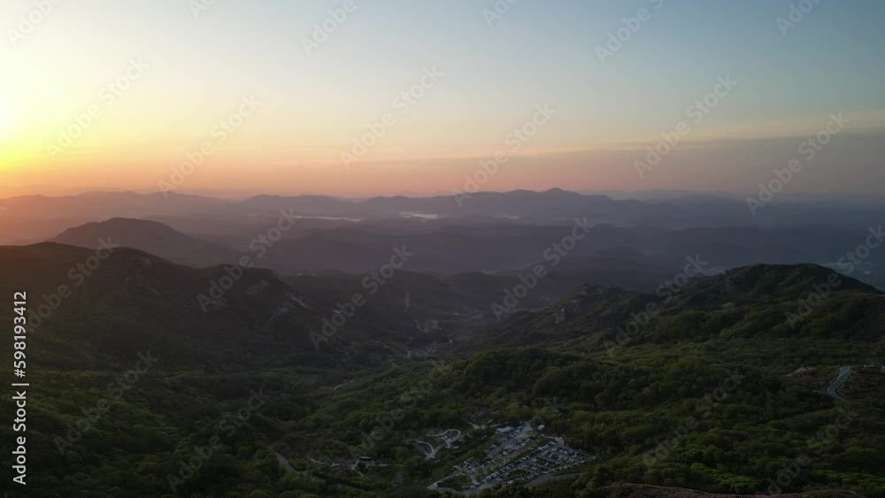 황매산 일출 황매산 일출