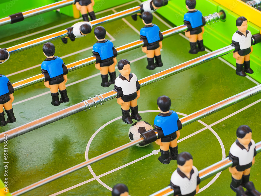 table foosball green field plastic toy table foosball green field plastic toy