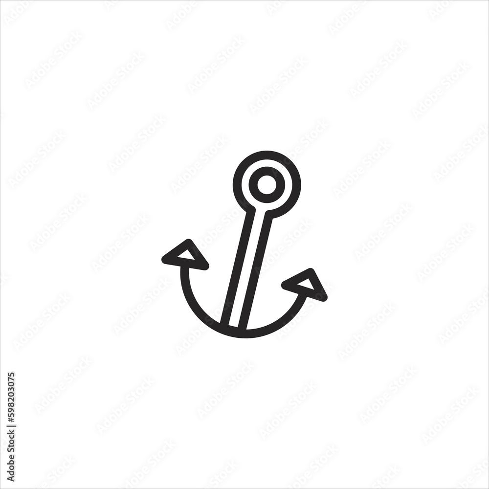 Anchor icon .graphic illustration icon for mobile website etc .EPS 10 Anchor icon .graphic illustration icon for mobile website etc .EPS 10