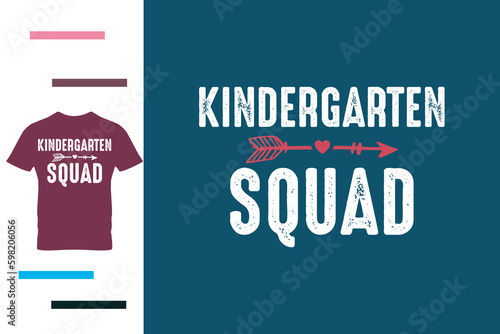  kindergarten squad t shirt design