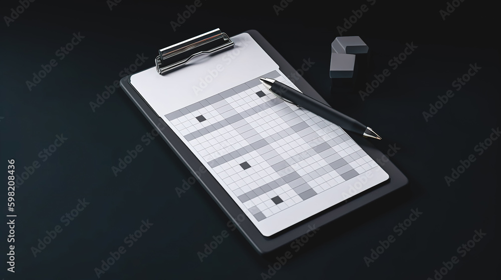 Tablet for writing on a dark background, generative AI. Generative AI Tablet for writing on a dark background, generative AI. Generative AI