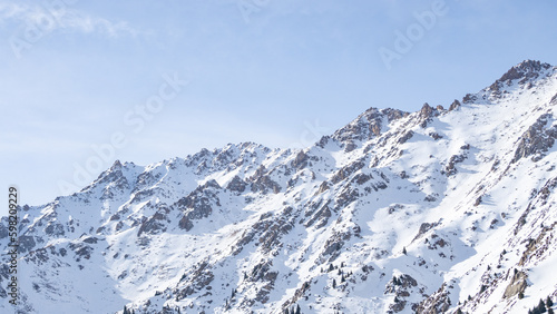 beautiful, outdoor, tourism, blue, scenery, green, background, natural, snow, mountain, winter, landscape, sky, mountains, alps, nature, ski, peak, ice, rock, tree, glacier, panorama, high, cold, whit