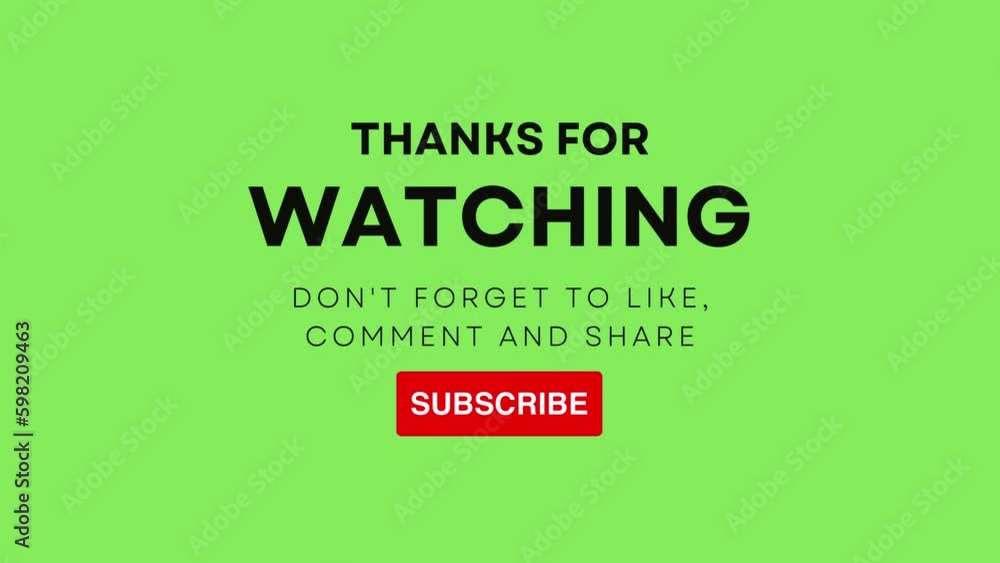 Thanks For Watching Intro Template | Thank You Background
Thanks For Watching Intro Template | Thank You Background