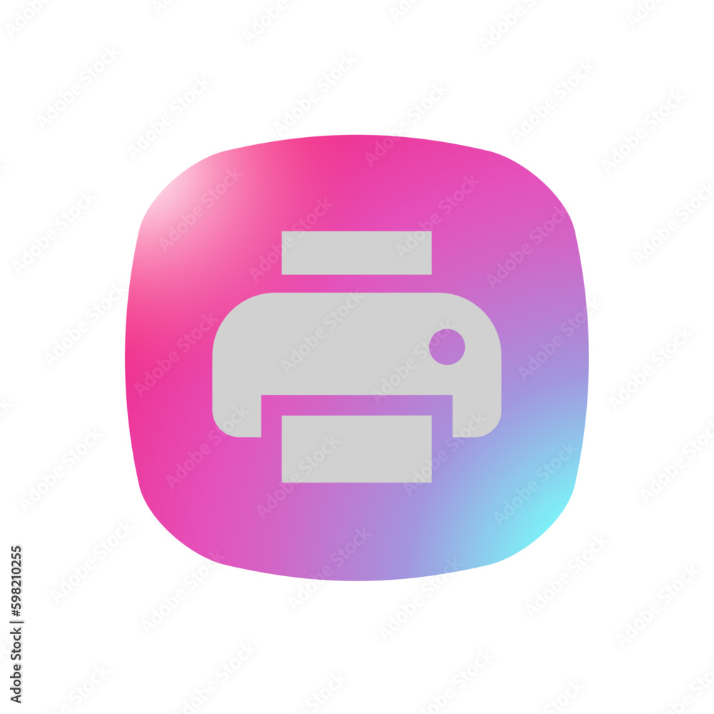 Print - Pictogram (icon) Print - Pictogram (icon)