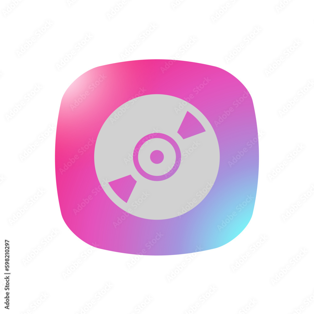 CD - Pictogram (icon) CD - Pictogram (icon)