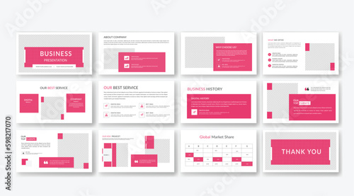 Minimal slides presentation background template.  business PowerPoint presentation template