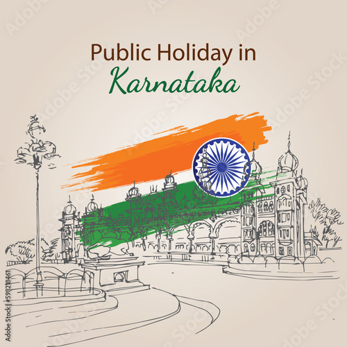 Public Holiday in Karnataka in 2023
social media design