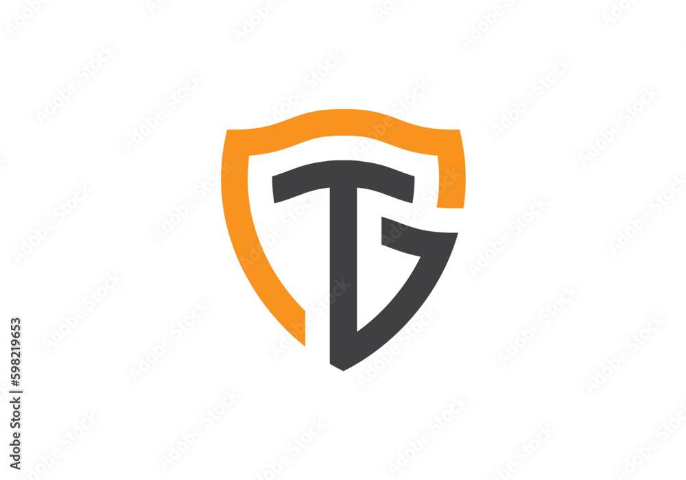 TG logo design, graphic design template TG logo design, graphic design template