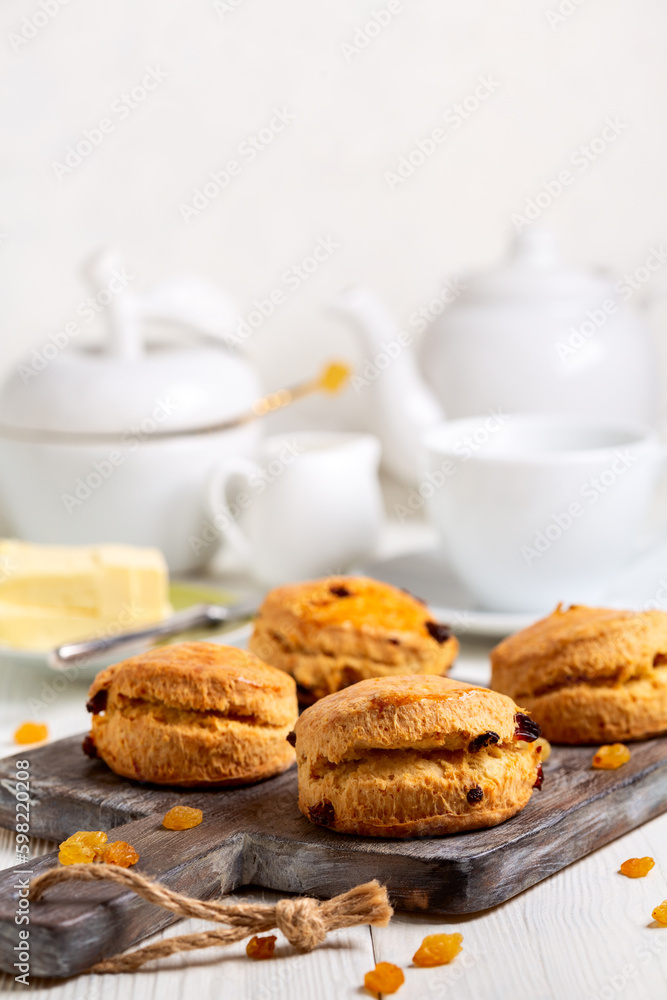 Homemade English scones. Homemade English scones.