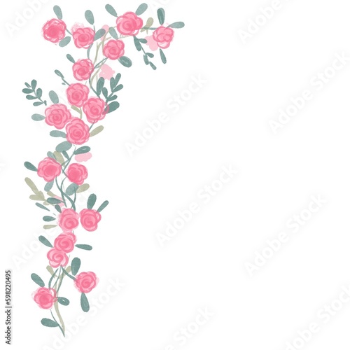ดอกไม้สีชมพู