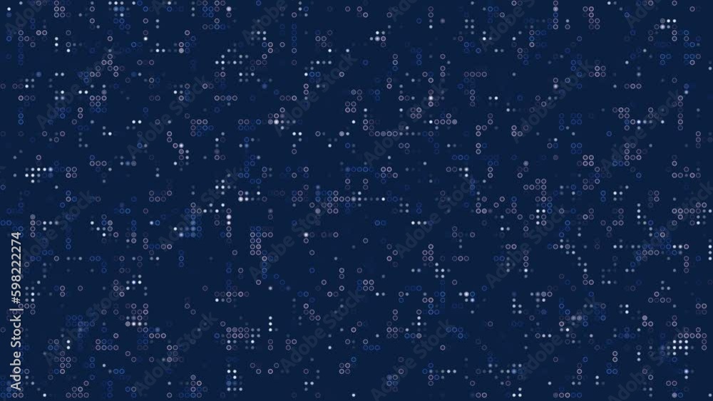 Abstract animated background. Digital technologies theme. Abstract animated background. Digital technologies theme.