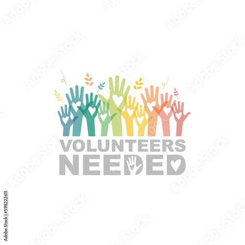 Volunteers Needed banner.