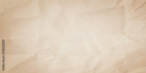The white crumpled texture paper. Blank white crumpled and creased paper. The textures can be used for background of text or any contents.