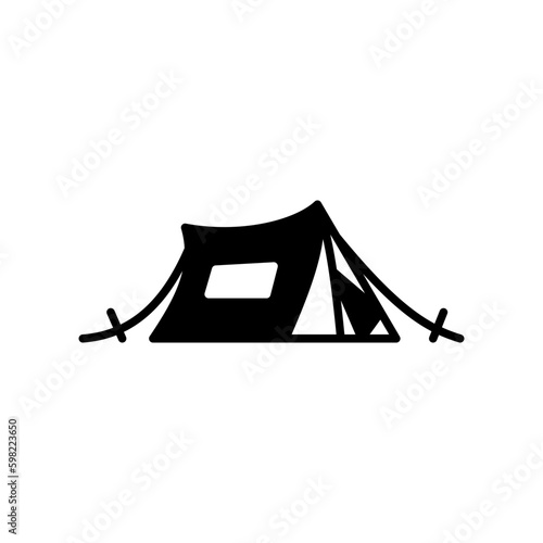 tent icon vector design templates