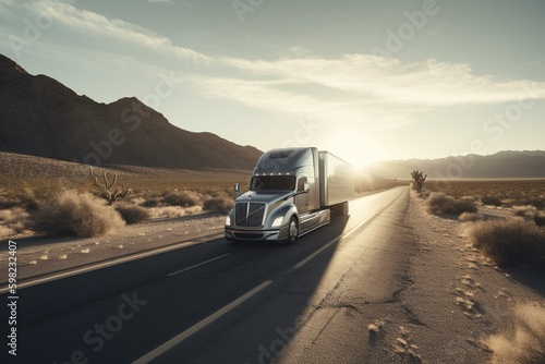 Self-driving semi trucks are the economical and safe future of transportation  using sensors and sophisticated algorithms to navigate roads. Generative AI