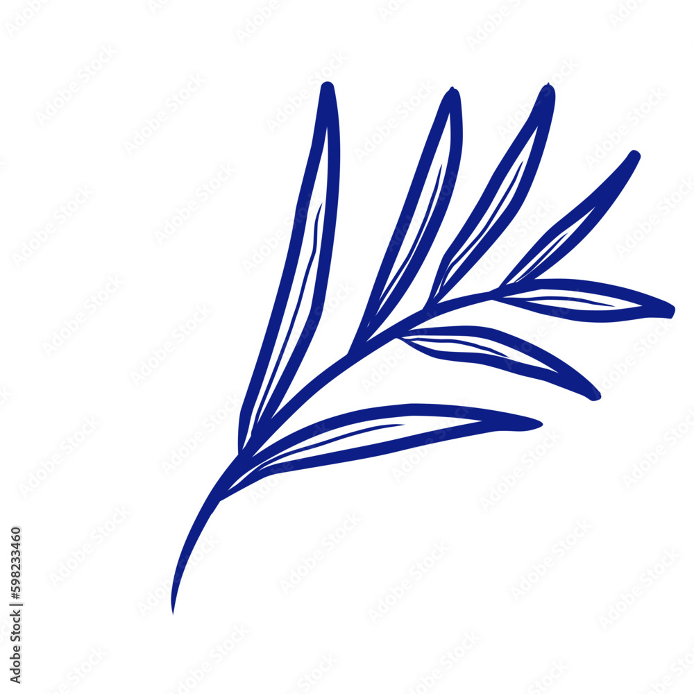 Leaf Branch Lineart Leaf Branch Lineart