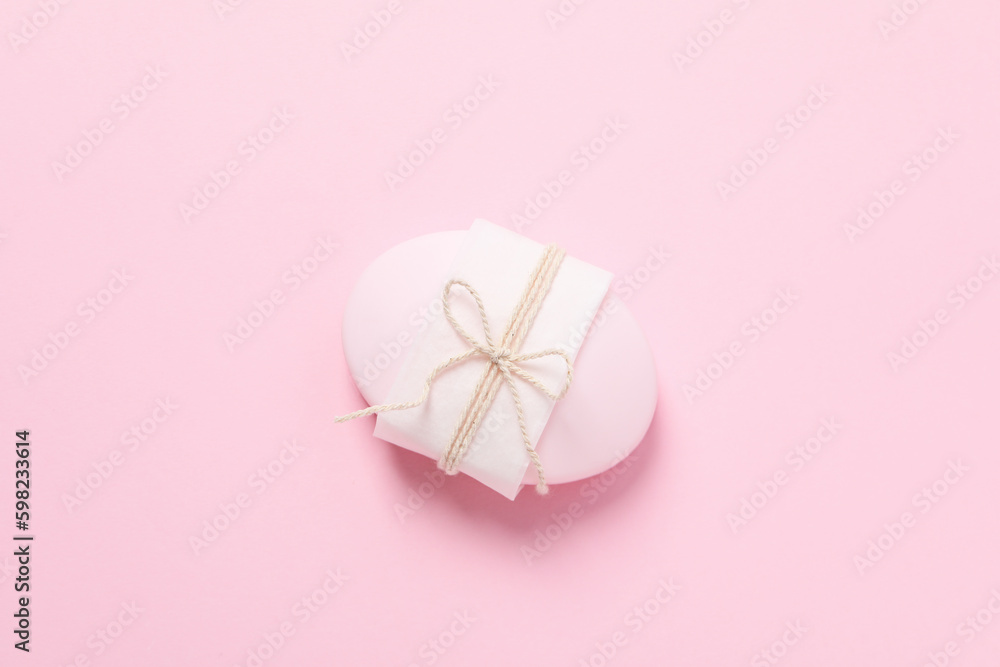 Concept of bath and skin care accessories - soap Concept of bath and skin care accessories - soap