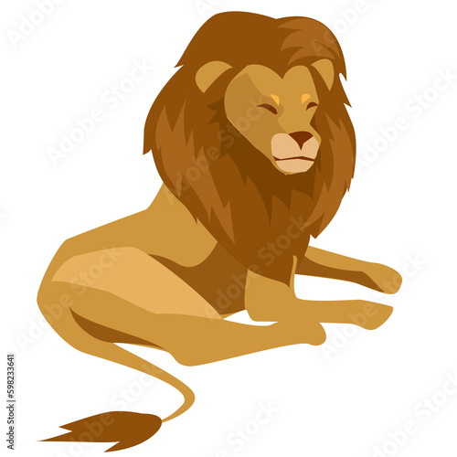 Lion animal transparent png file