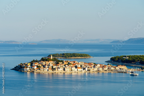 View of the old town of Primošten, Croatia