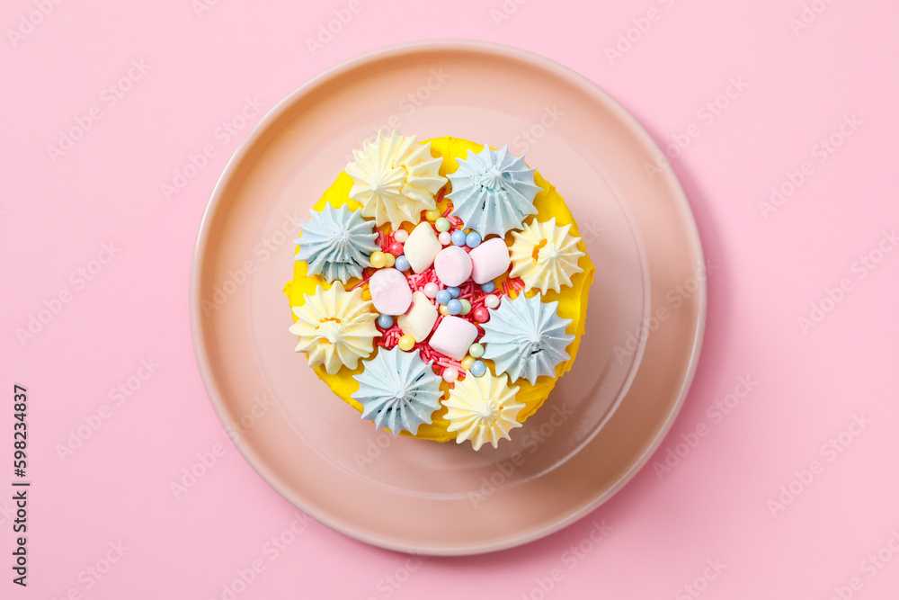 Concept of Happy Birthday, holiday Birthday cake Concept of Happy Birthday, holiday Birthday cake