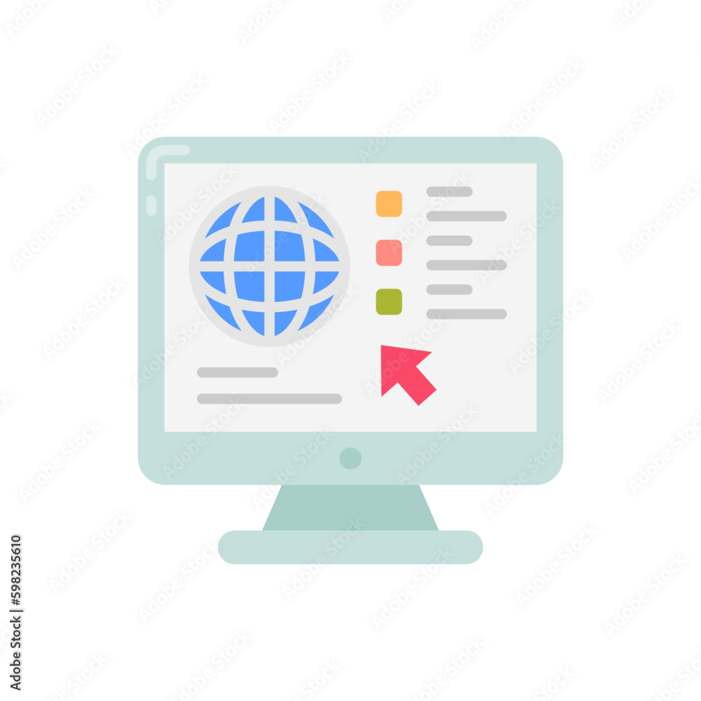 Remote Access icon in vector. Illustration Remote Access icon in vector. Illustration